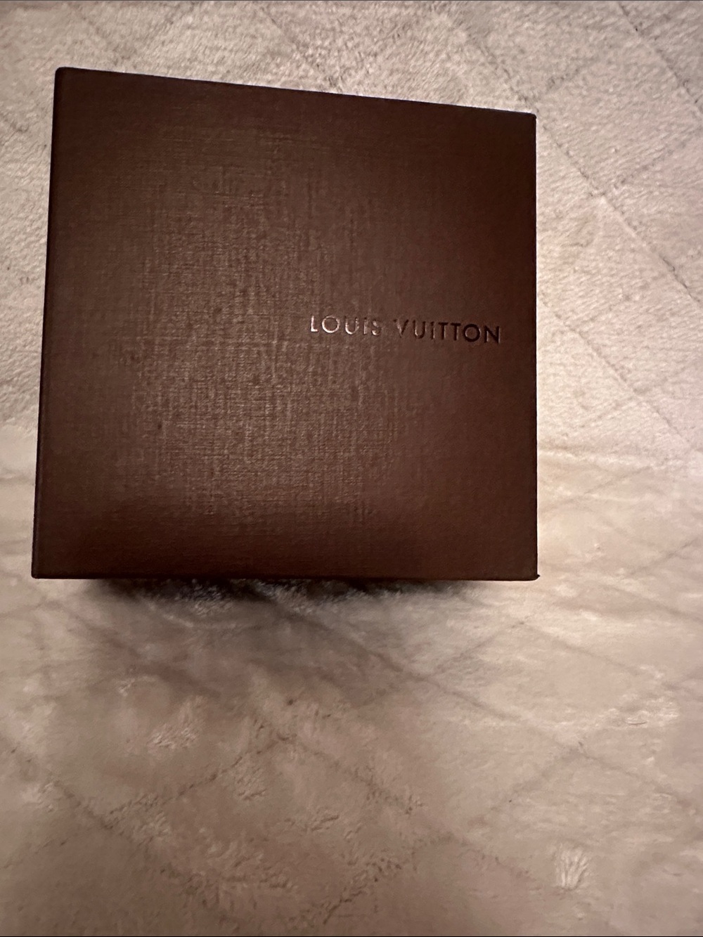 Louis Vuitton Brown Belt Box